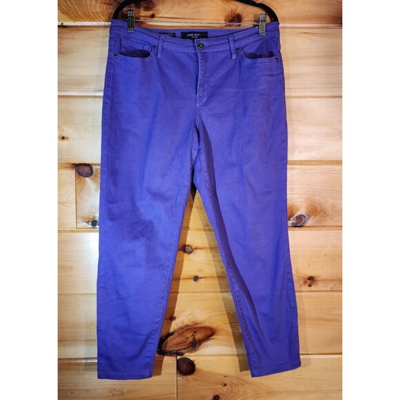 Nine West Jeans Missy Size 12 Skinny Leg 5 Pocket 12/31 - Picture 5 of 8